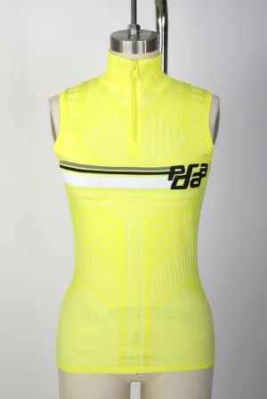 2018 Prada Logo Knit Top