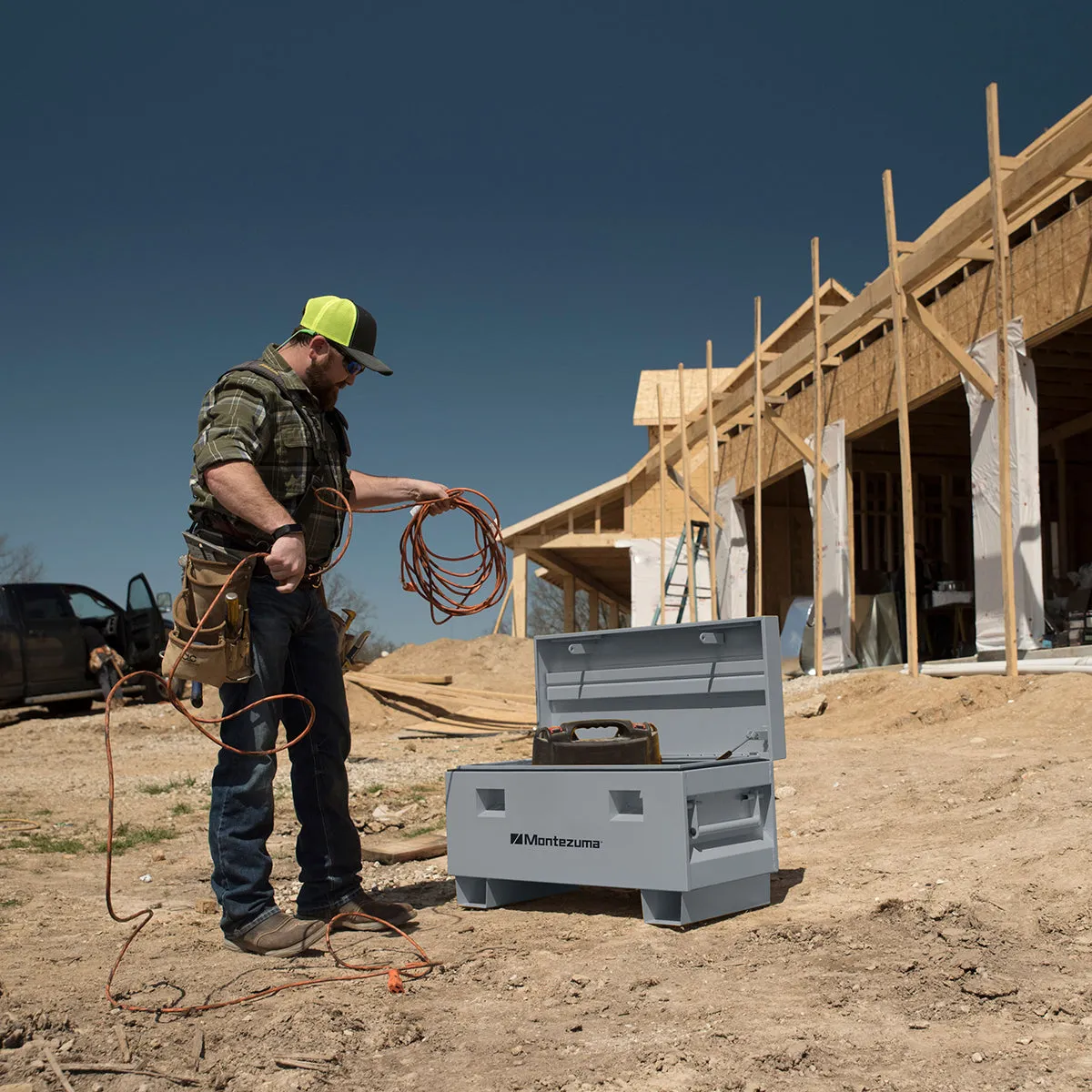 36 in. Steel Jobsite Box