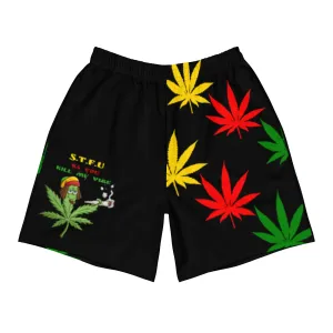 420 Don't Kill My Vibe Men's Athletic Long Shorts