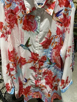AIS Collared Blouse - Hummingbird