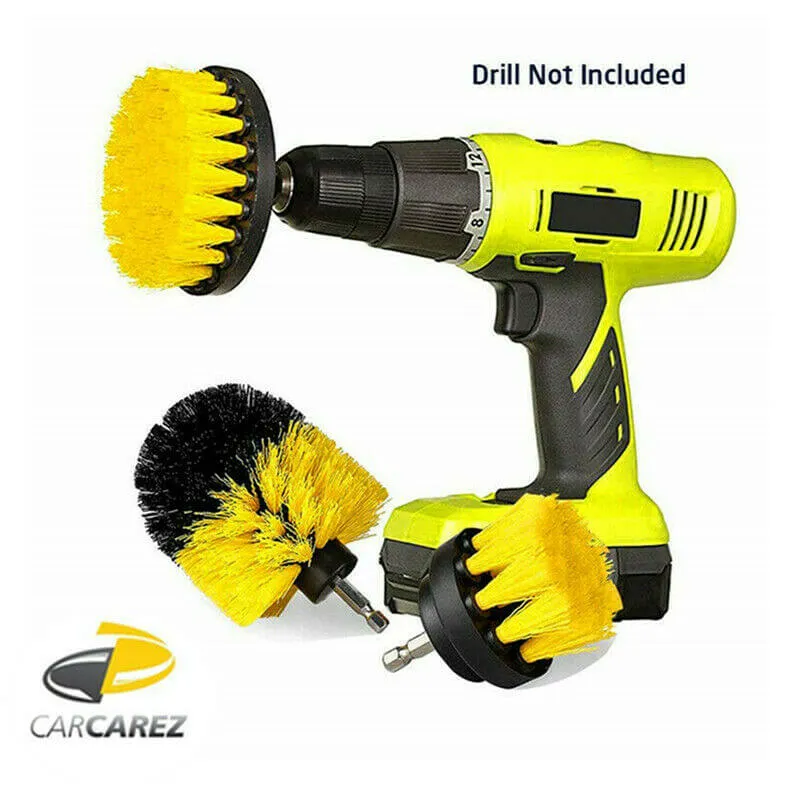 All Purpose Power Scrubber Cleaning Kit (3 Piece Set)