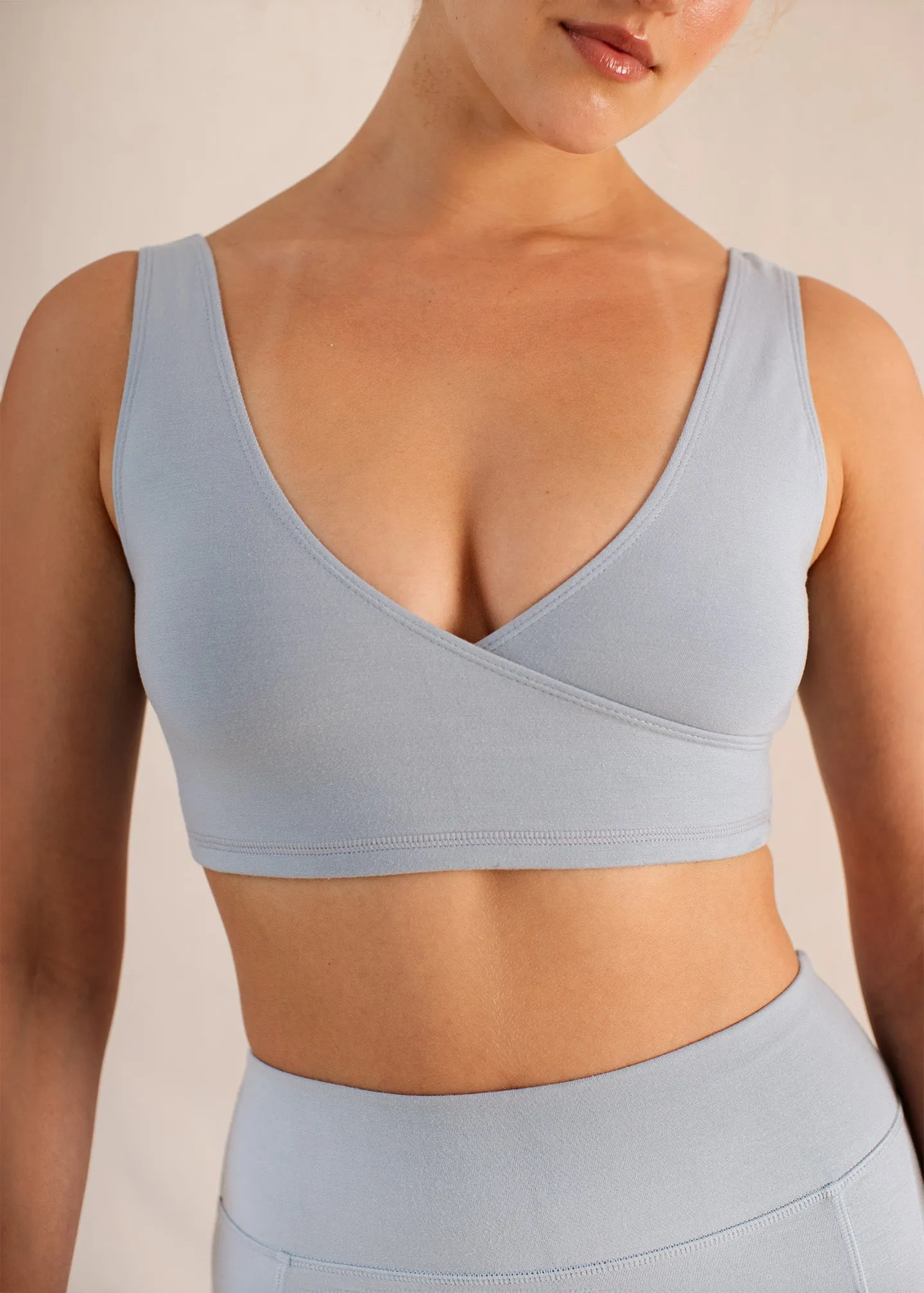 Alora Crop Bluebell