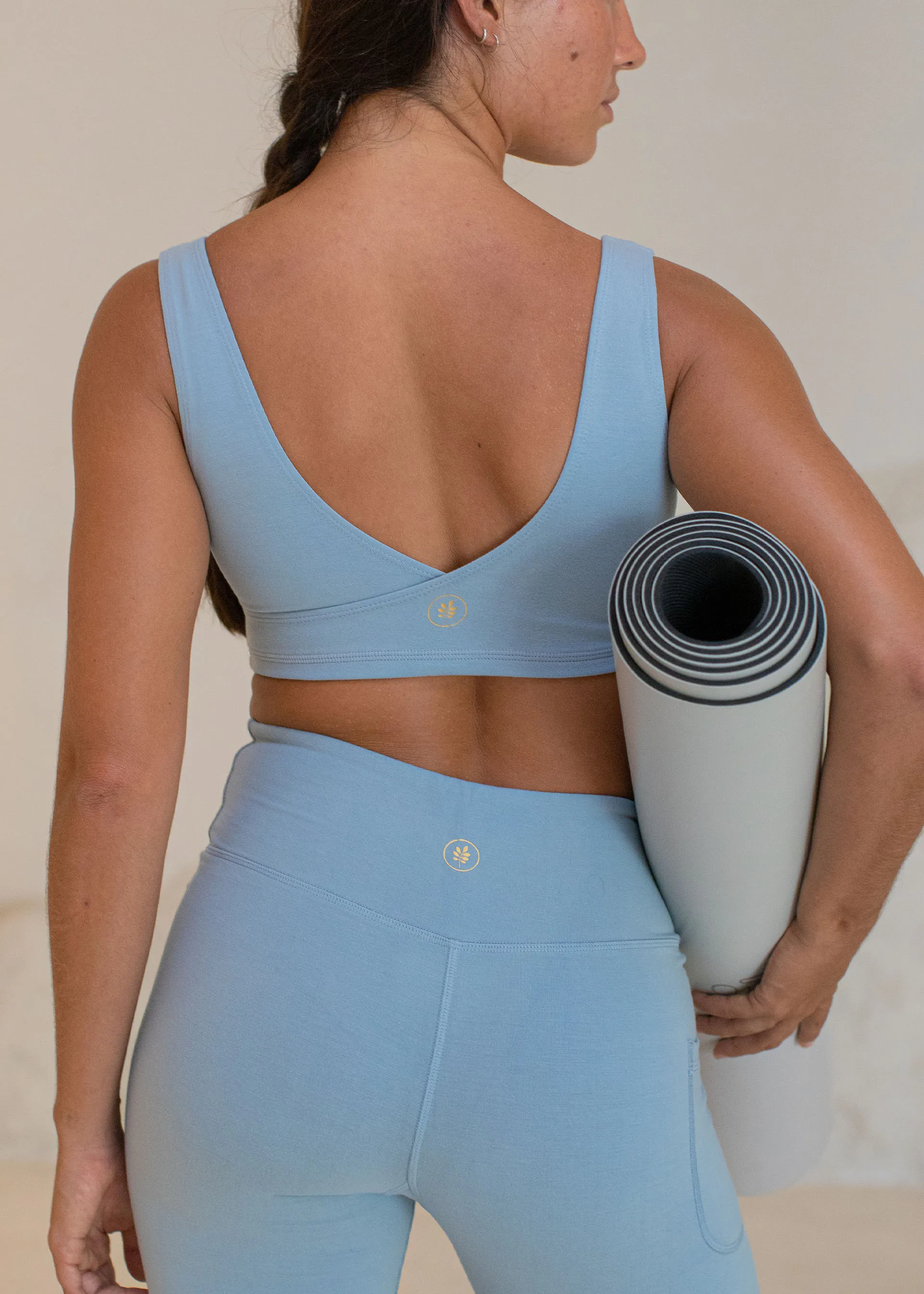 Alora Crop Bluebell