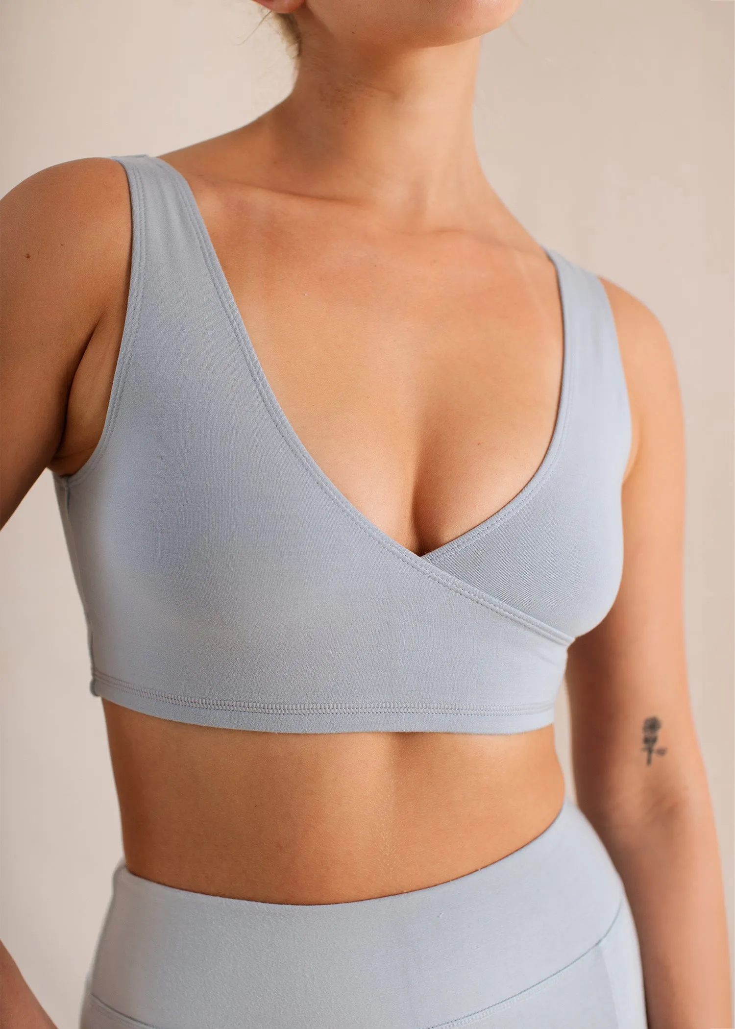 Alora Crop Bluebell