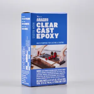 Alumilite Amazing Clear Cast Epoxy Resin, 32 Oz - Free & Fast Delivery