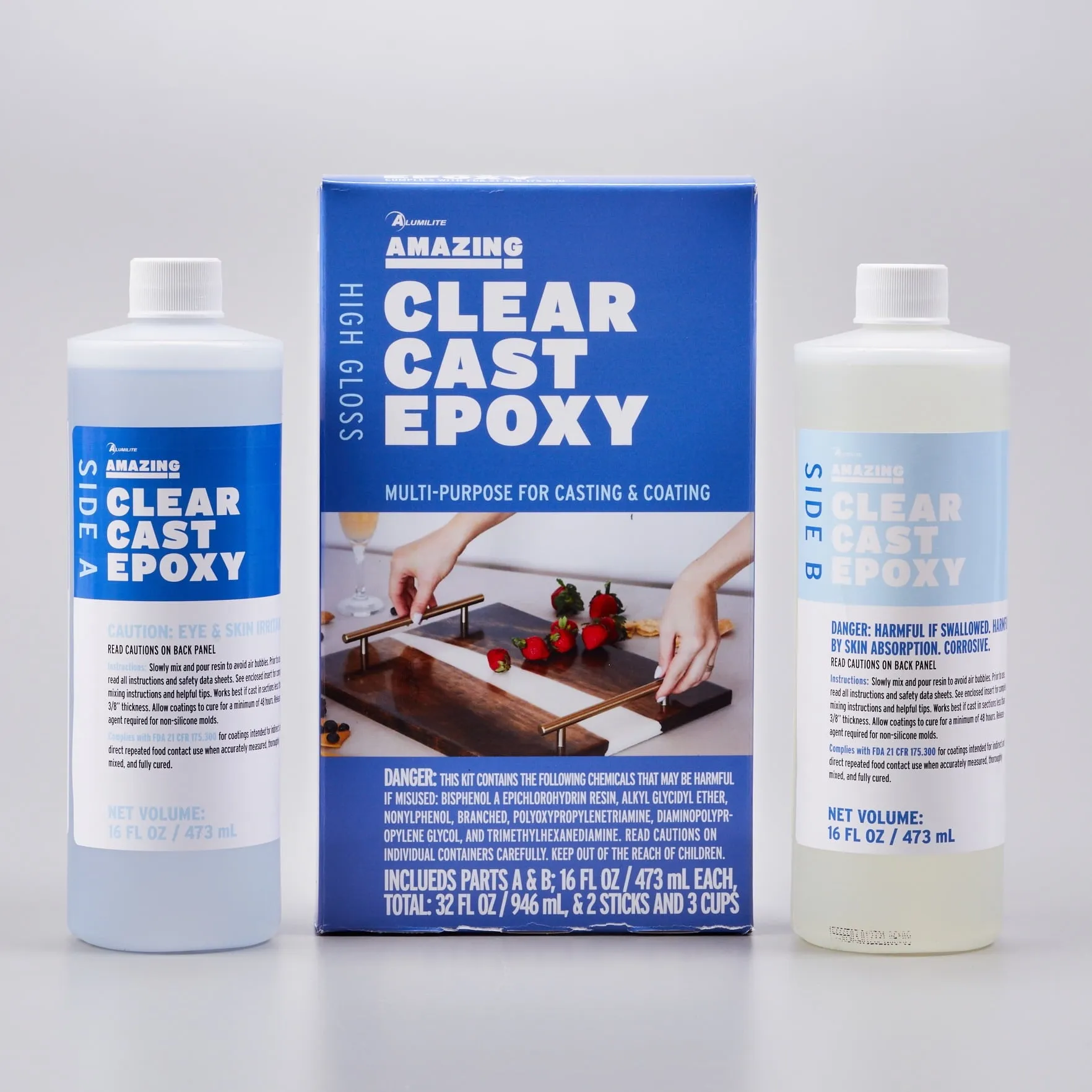 Alumilite Amazing Clear Cast Epoxy Resin, 32 Oz - Free & Fast Delivery