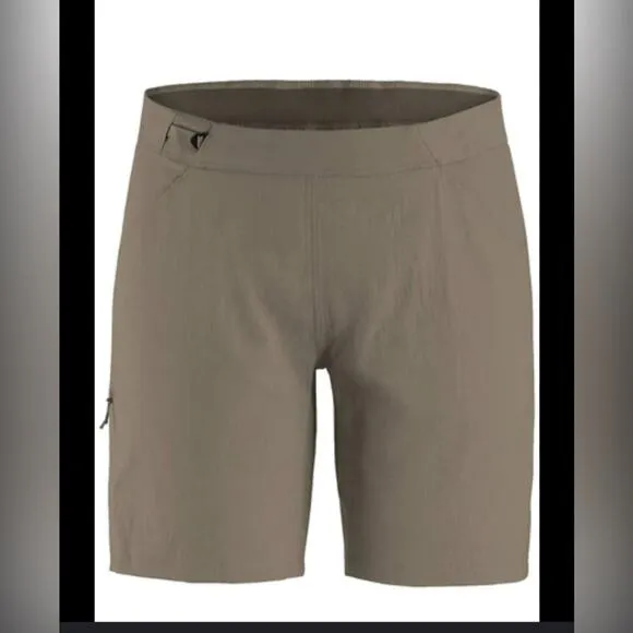 Arc'teryx Women's Konseal Shorts 7.5 in sz 4 khaki gorpcore hiking camping