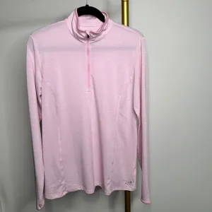 BCG Pink Athletic Top with Thumbholes Size Large - NWOT