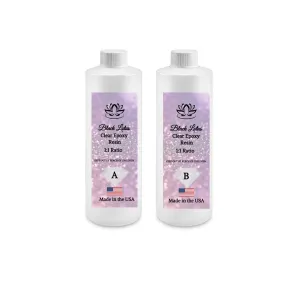 Black Lotus Clear Epoxy Resin - Quart Size