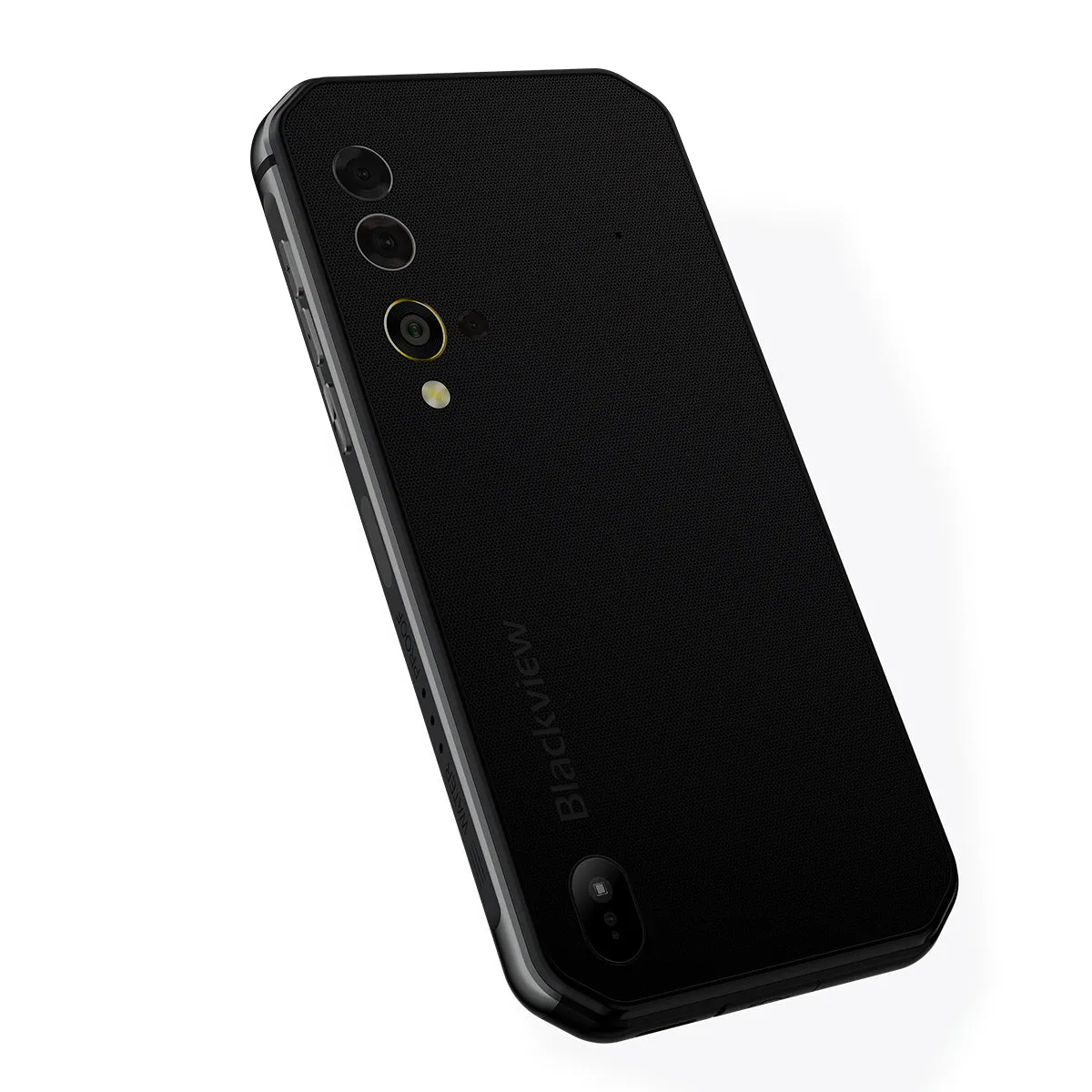 Blackview BV9900 Helio P90 Octa Core 8 256GB IP68 Rugged Mobile Phone Android 9.0 48MP Quad Rear Camera NFC Smartphone Global 4G Silver_European regulations