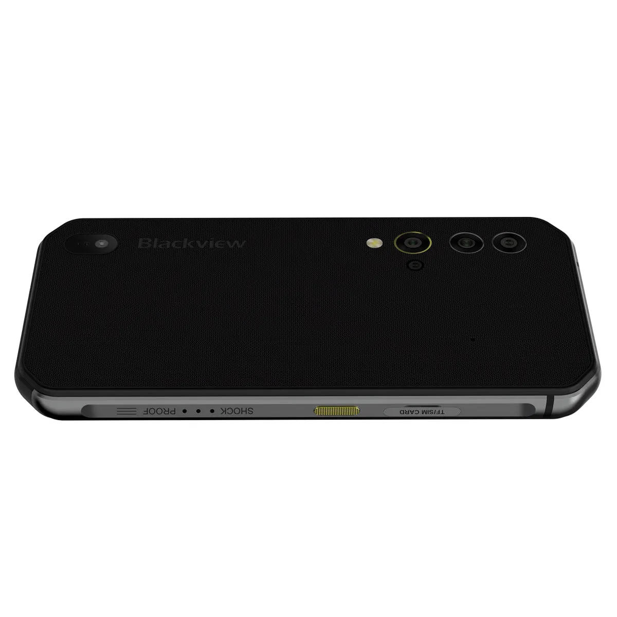 Blackview BV9900 Helio P90 Octa Core 8 256GB IP68 Rugged Mobile Phone Android 9.0 48MP Quad Rear Camera NFC Smartphone Global 4G Silver_European regulations