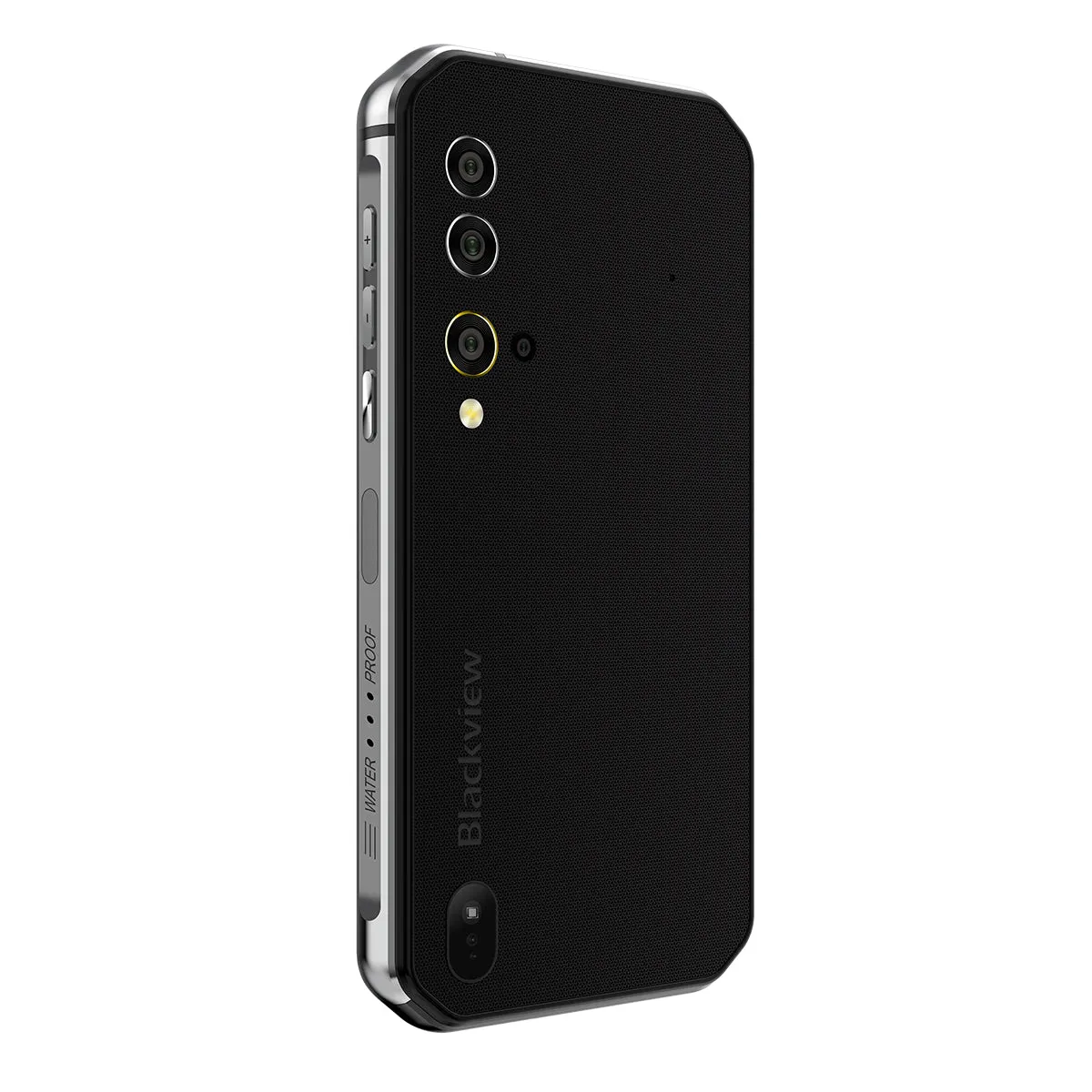 Blackview BV9900 Helio P90 Octa Core 8 256GB IP68 Rugged Mobile Phone Android 9.0 48MP Quad Rear Camera NFC Smartphone Global 4G Silver_European regulations