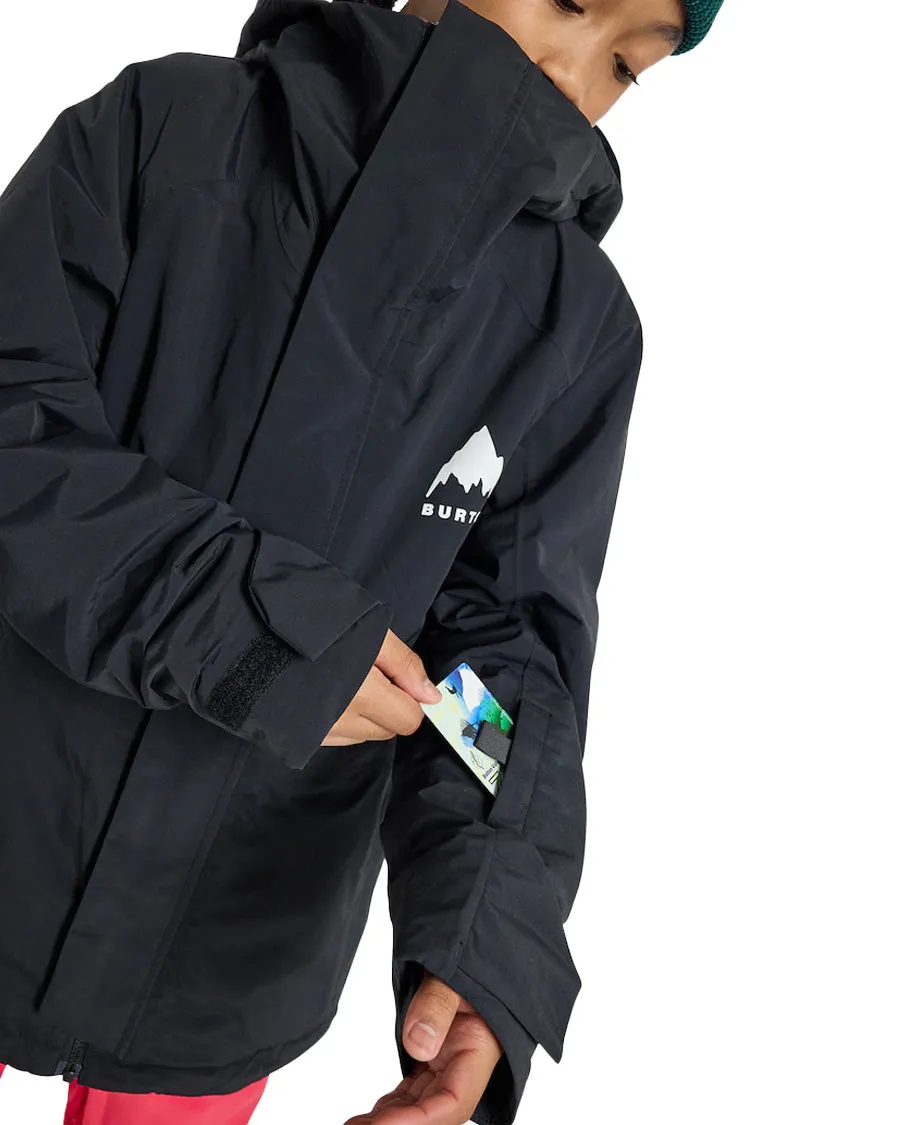 Burton Kids' Skimmer 2L Jacket True Black 2026