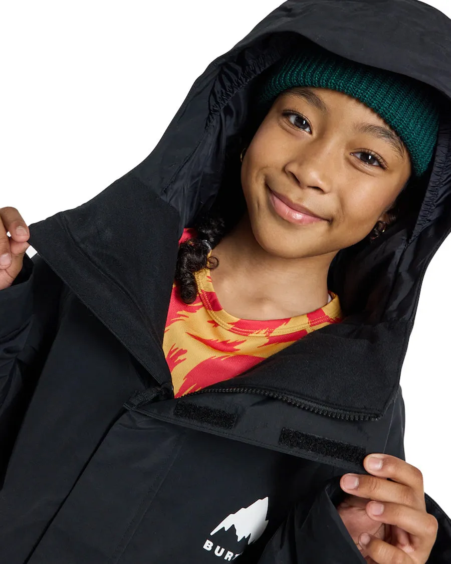 Burton Kids' Skimmer 2L Jacket True Black 2026
