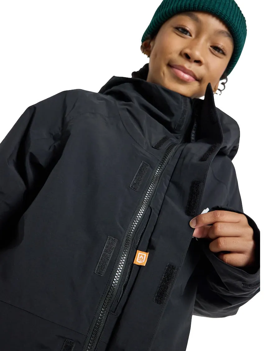 Burton Kids' Skimmer 2L Jacket True Black 2026