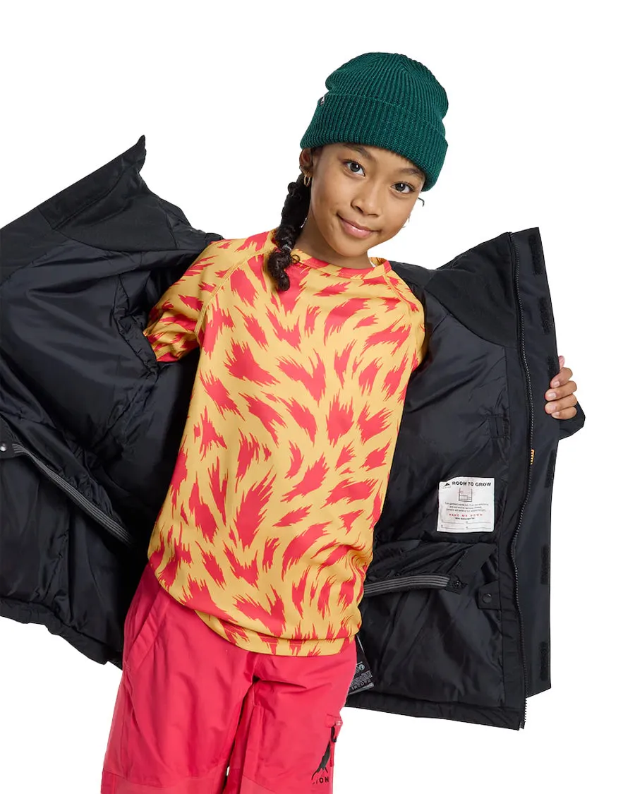 Burton Kids' Skimmer 2L Jacket True Black 2026