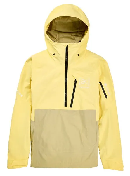 Burton Men's [ak] Velocity GORE‑TEX 2L Anorak Jacket Buttermilk/Mushroom 2024