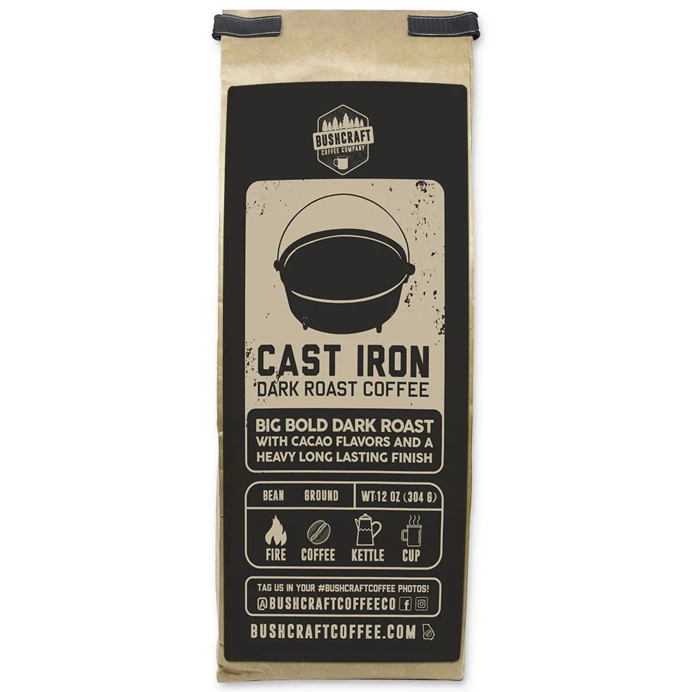 Bushcraft Coffee - Cast Iron Coffee | Dark Roast