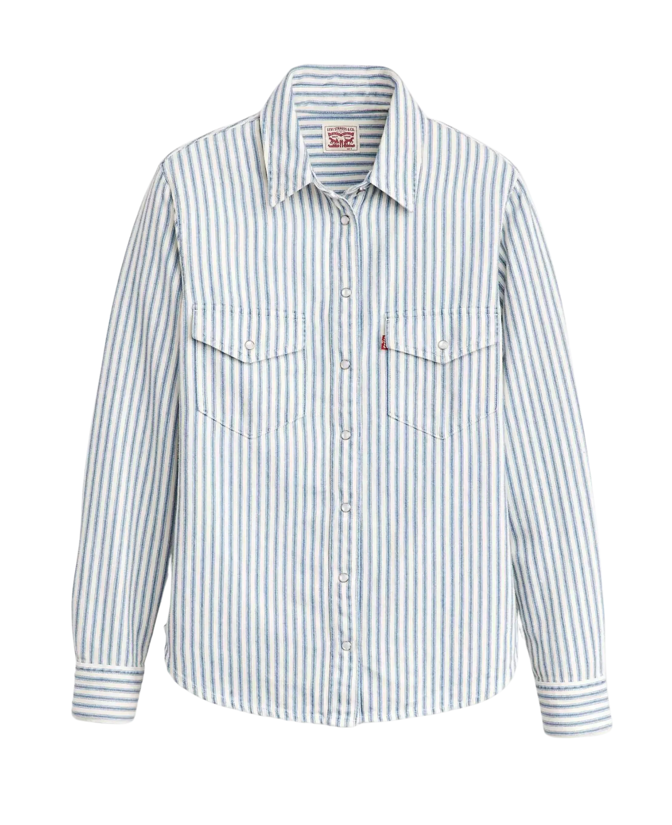 Camisa Levi's® Iconic Western Lightweight Marinas Stripe