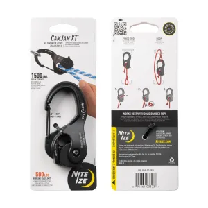 CamJam XT(TM) Aluminum Rope Tightener, black - large