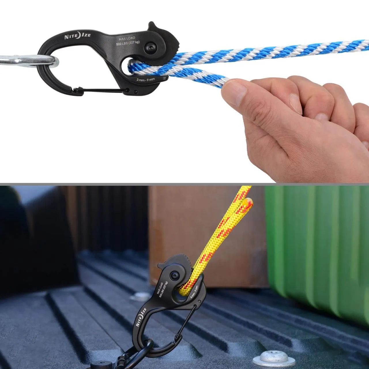 CamJam XT(TM) Aluminum Rope Tightener, black - large
