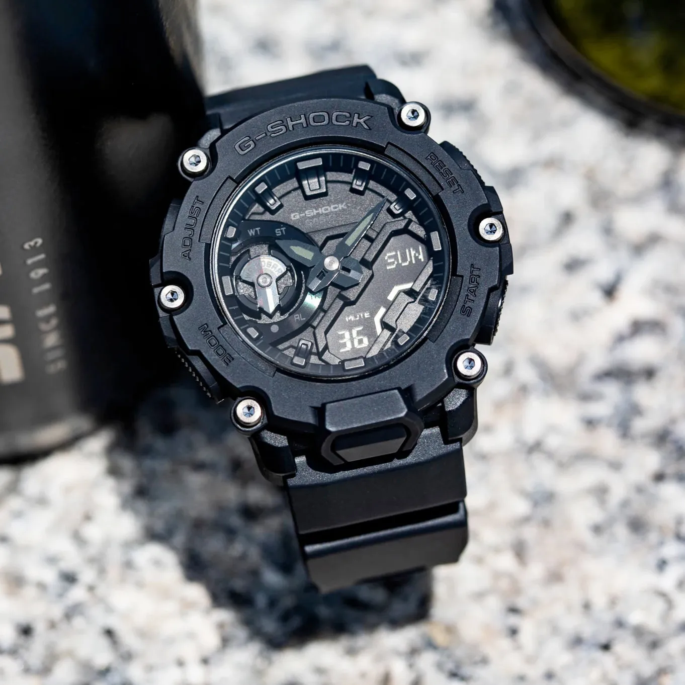 CASIO G-Shock GA2200BB-1A Carbon Core Watch Black