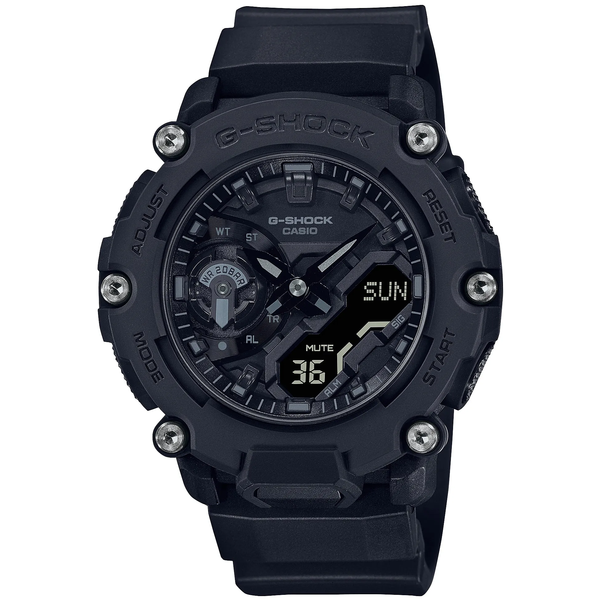 CASIO G-Shock GA2200BB-1A Carbon Core Watch Black