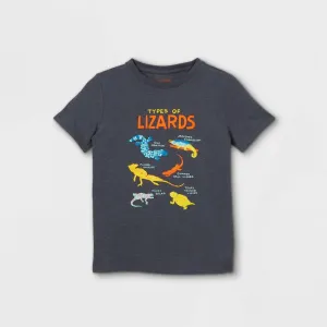 Cat & Jack Boys' Lizard Short Sleeve Graphic T-Shirt