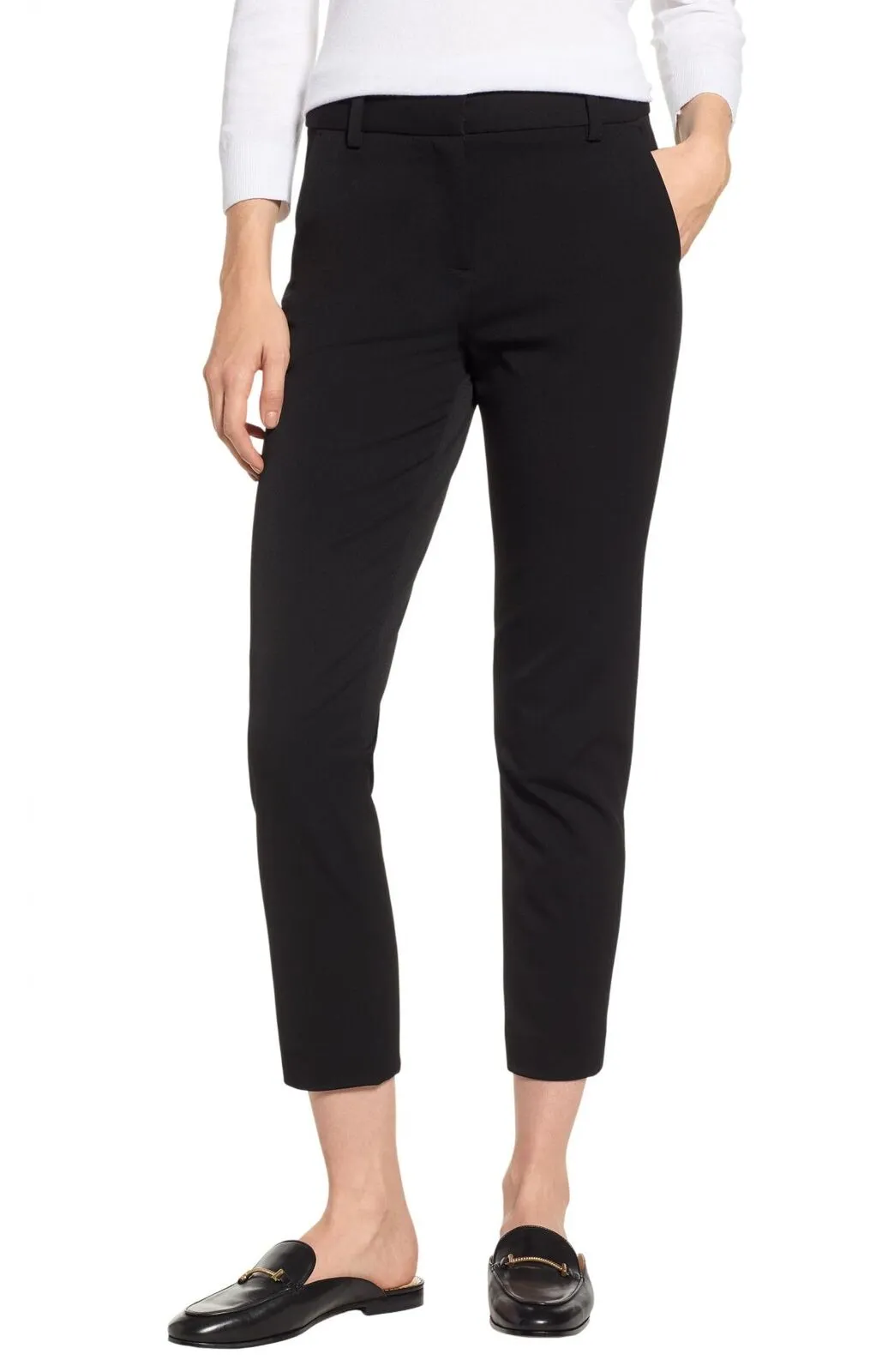 Cece Women's Stretch Twill Straight-Leg Pants 7099352