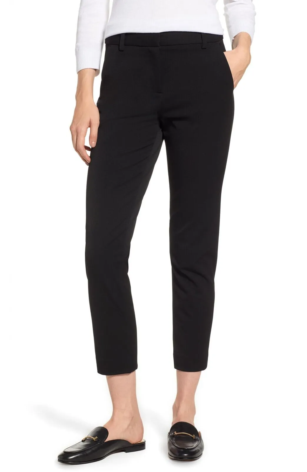Cece Women's Stretch Twill Straight-Leg Pants 7099352