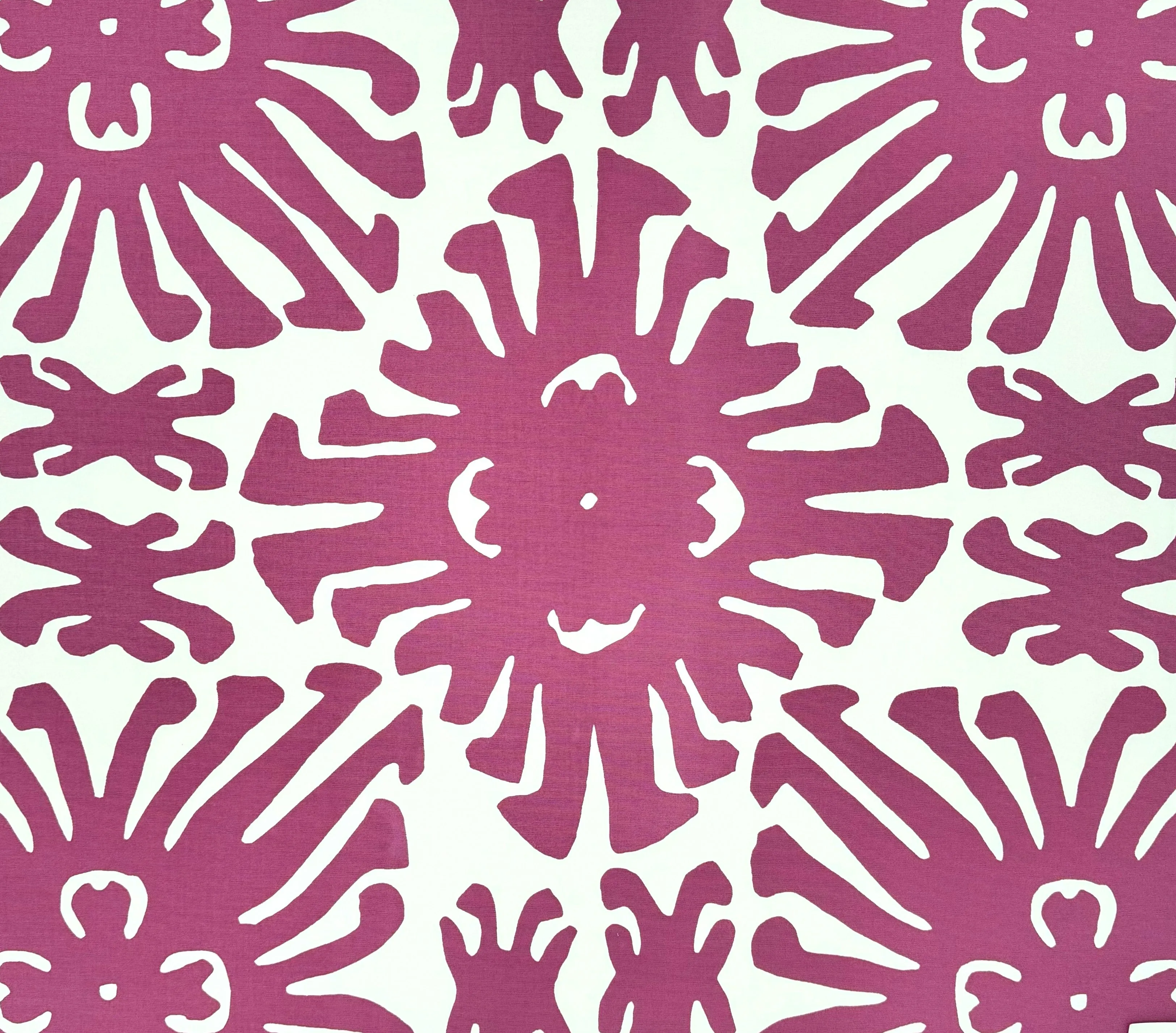 China Seas Fabric: Sigourney - Custom Lilac on White Suncloth