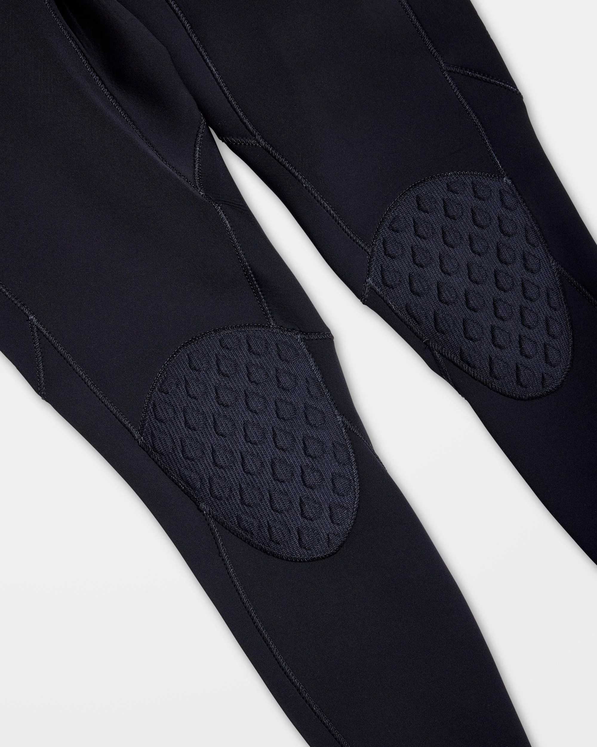 Combinaison de Surf Modulator 4/3 mm Manches Longues Zippée au Dos - BLACK