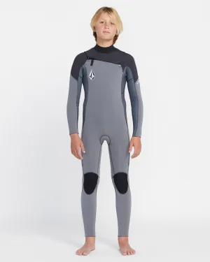 Combinaison de surf Modulator 4/3Mm manches longues zippée poitrine - CHARCOAL - (ENFANT)