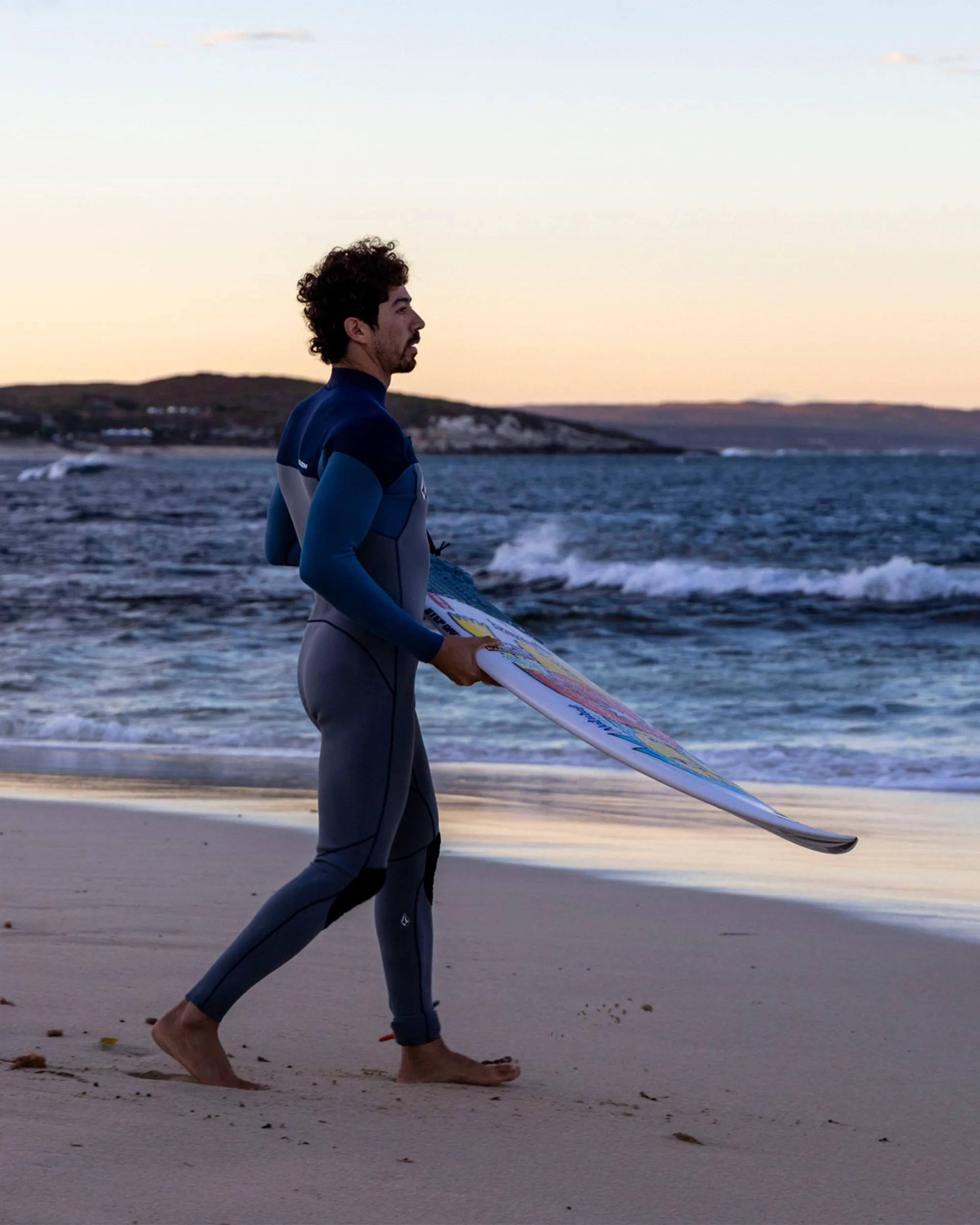 Combinaison de surf Modulator 4/3Mm zippée poitrine - CRUZER BLUE
