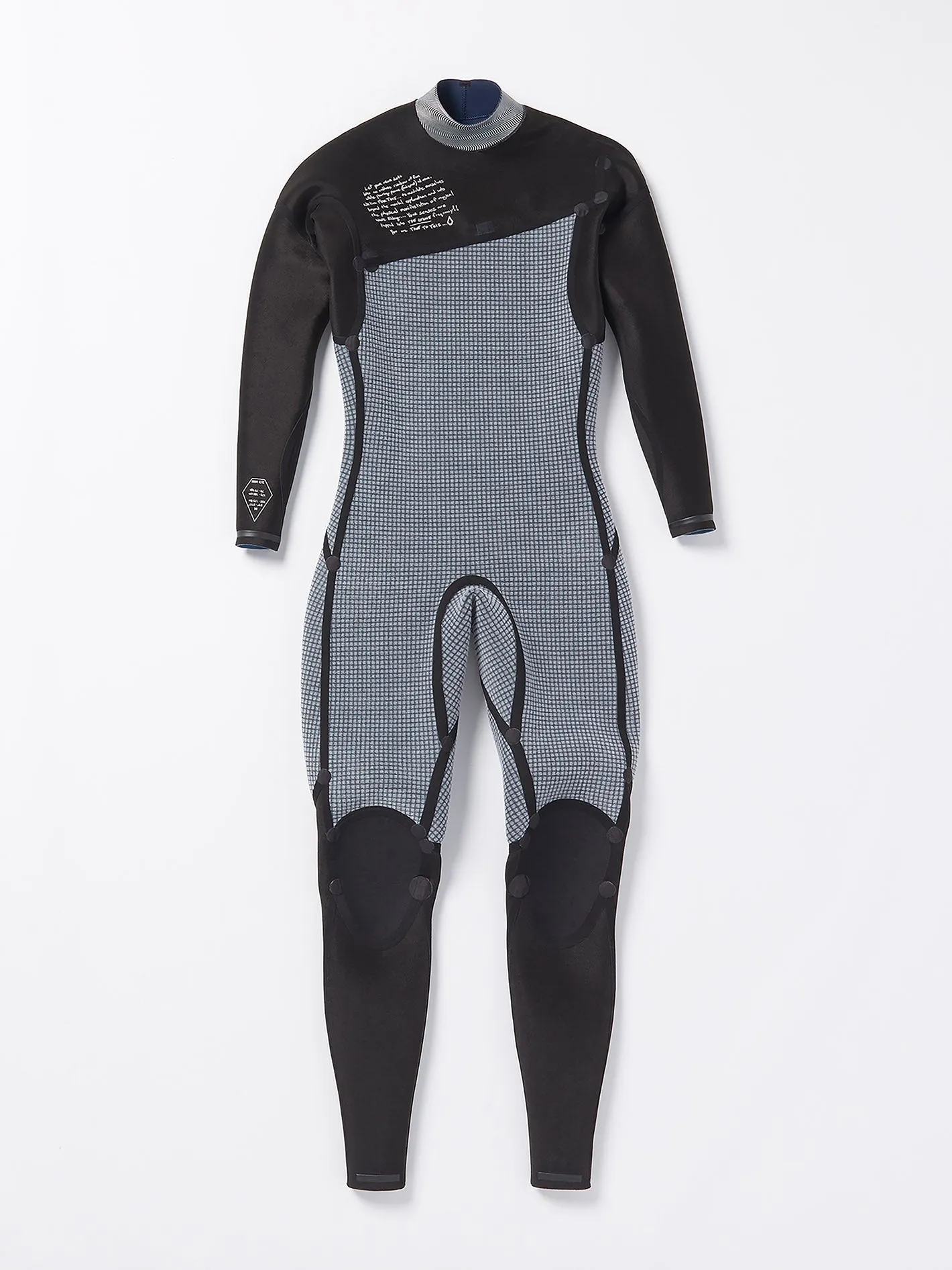 Combinaison de surf Modulator 4/3Mm zippée poitrine - CRUZER BLUE