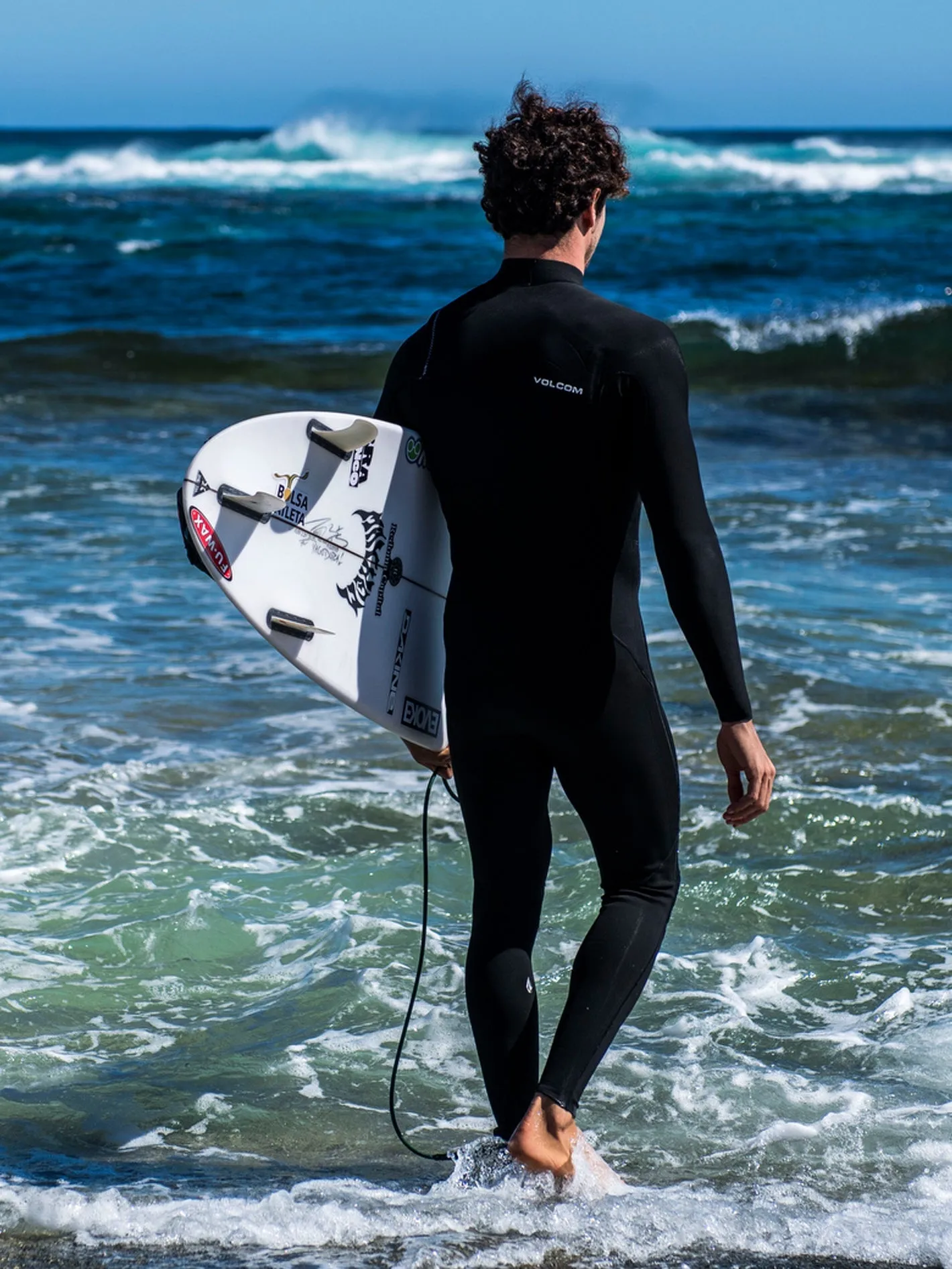 Combinaison de Surf Modulator Intégrale 4/3 mm Zippée Poitrine - BLACK