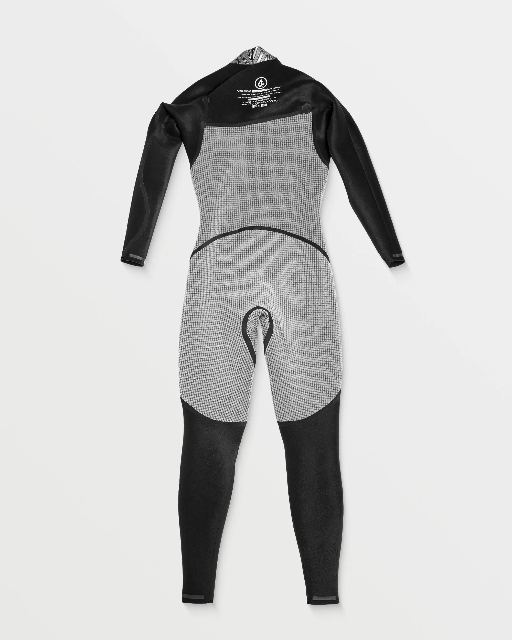 Combinaison de Surf Modulator Intégrale 4/3 mm Zippée Poitrine - BLACK