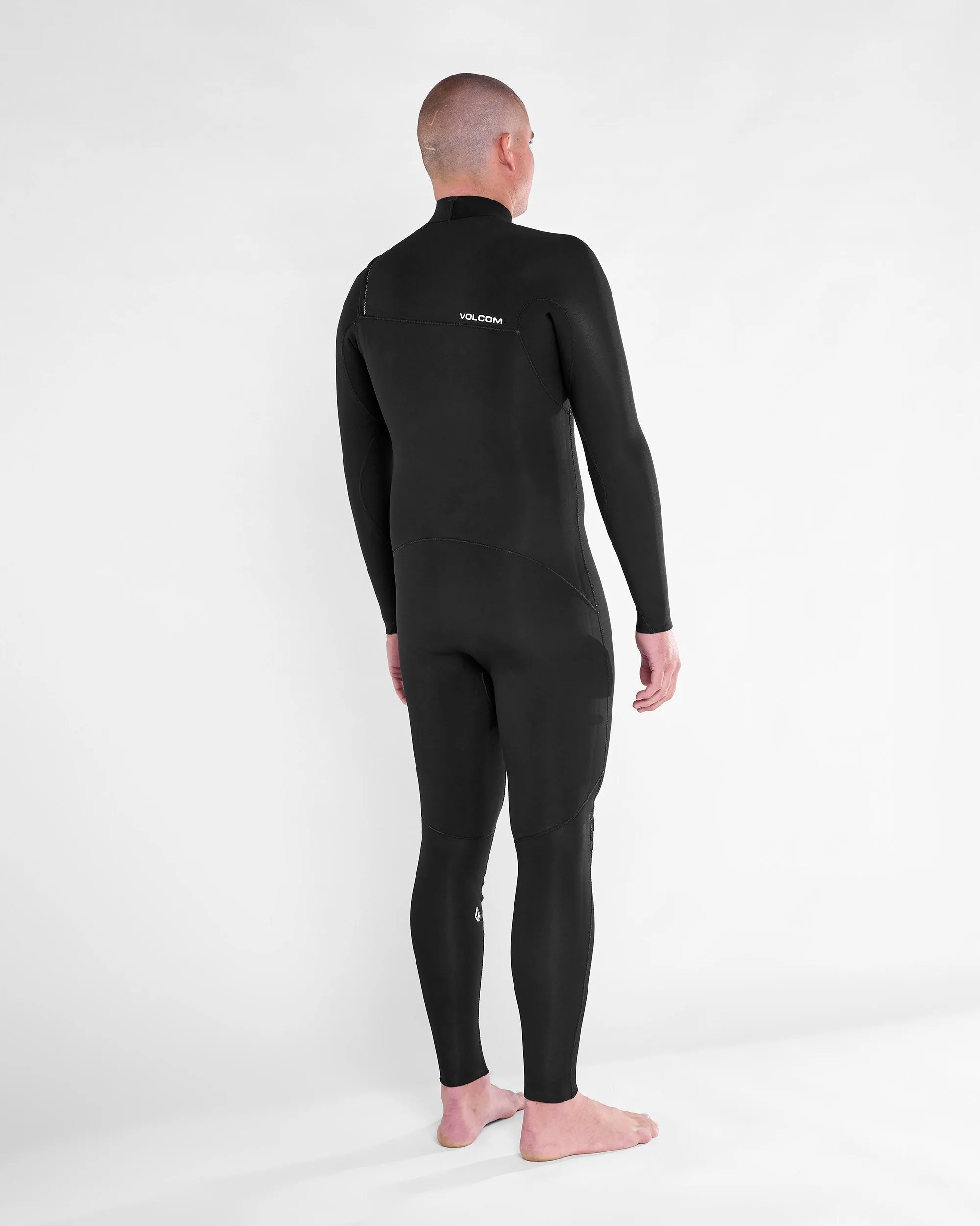 Combinaison de Surf Modulator Intégrale 4/3 mm Zippée Poitrine - BLACK
