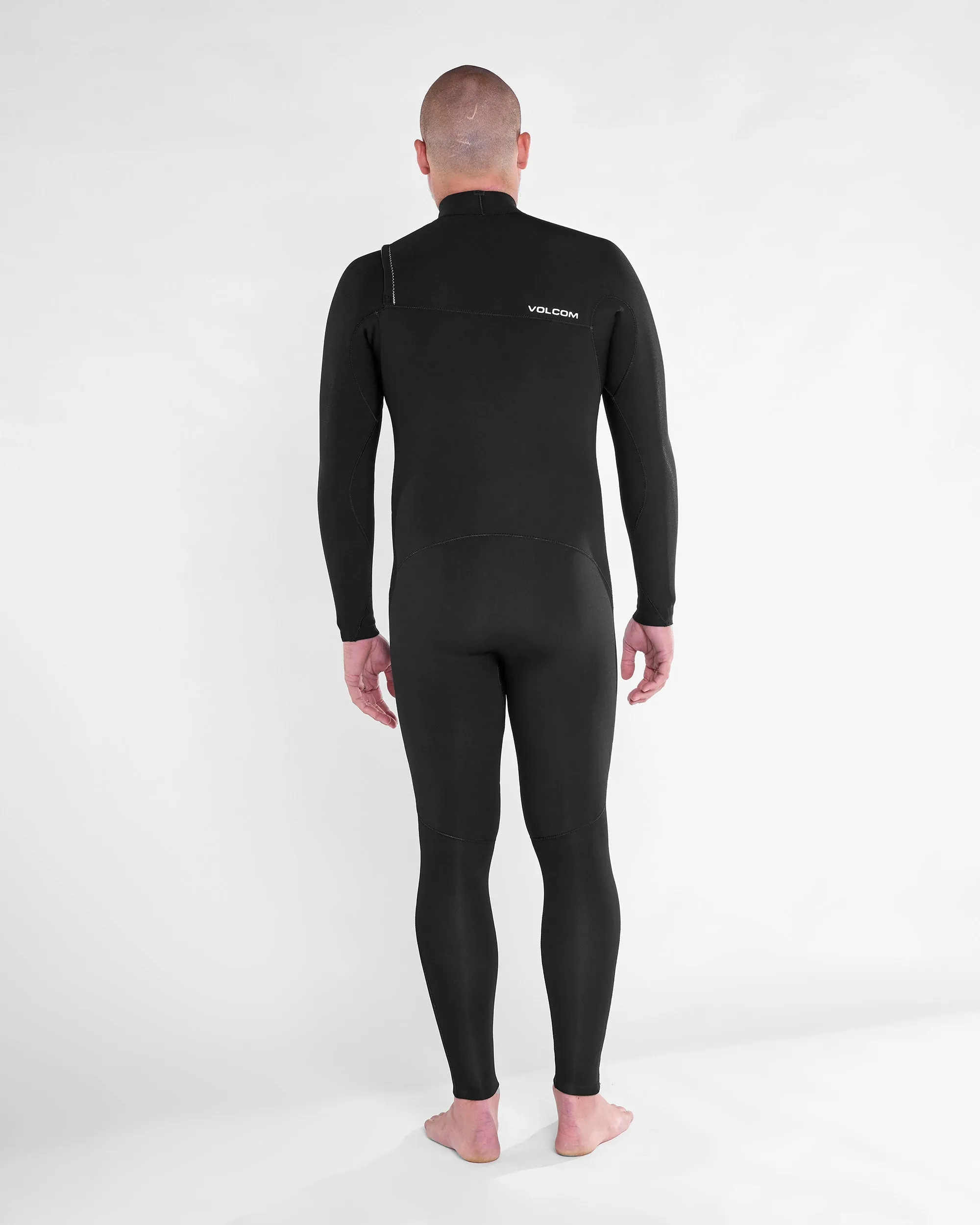 Combinaison de Surf Modulator Intégrale 4/3 mm Zippée Poitrine - BLACK