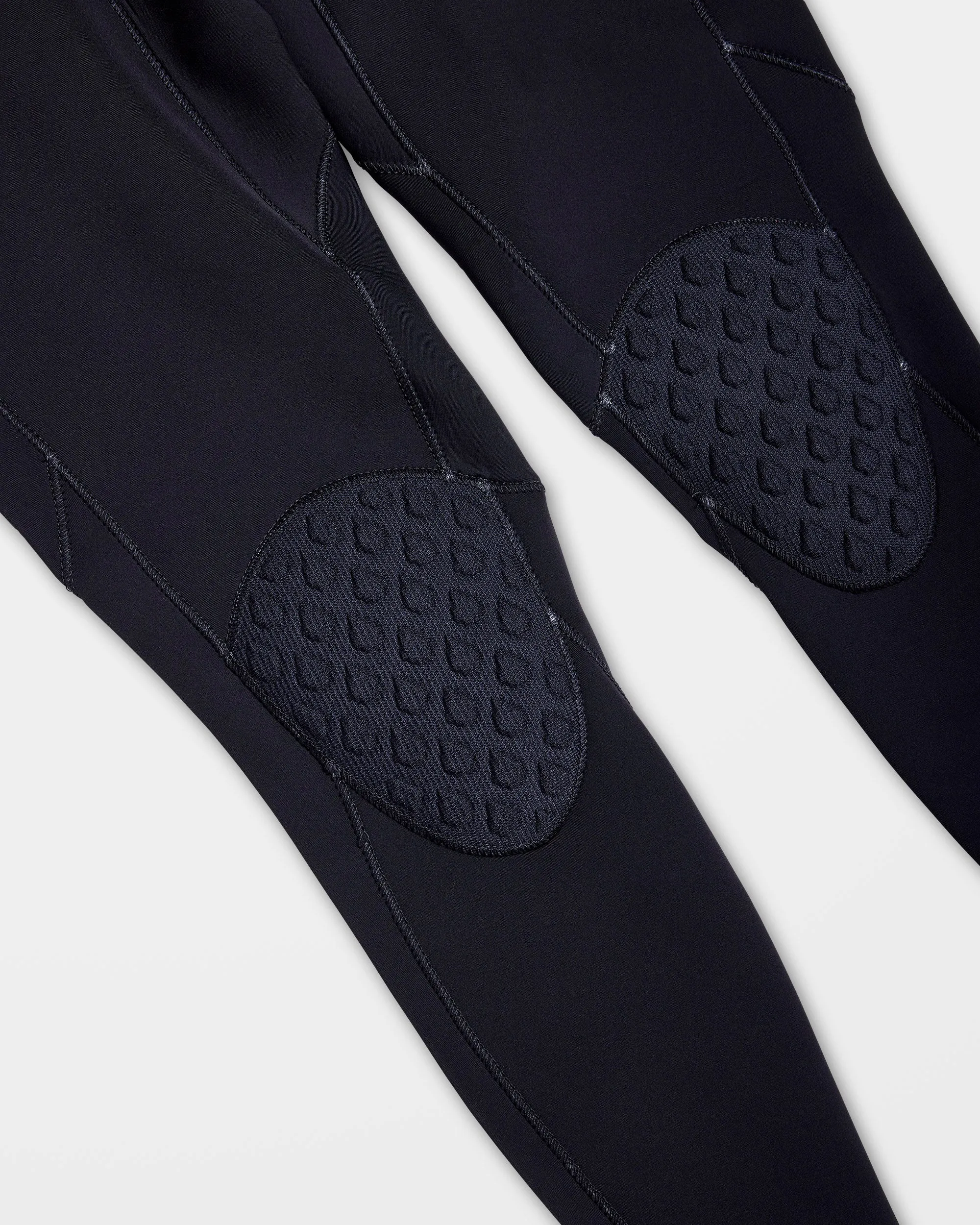 Combinaison de Surf Modulator Intégrale 4/3 mm Zippée Poitrine - BLACK