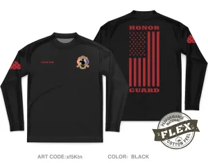 CUSTOM Suwannee County Honor Guard Store 1 Core Men's LS Flex Performance Tee - xf5Ktn