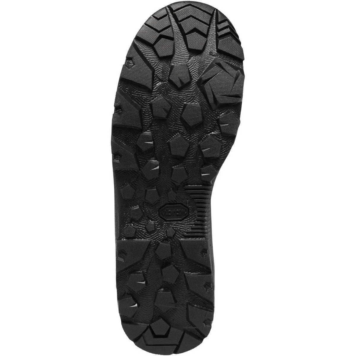 Danner Men's Downrange 6" Plain Toe WP Slip Resist Duty Boot -Black- 54021