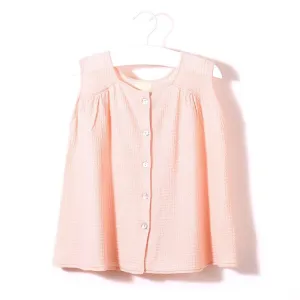 Daydream Waffle Blouse (Pink)