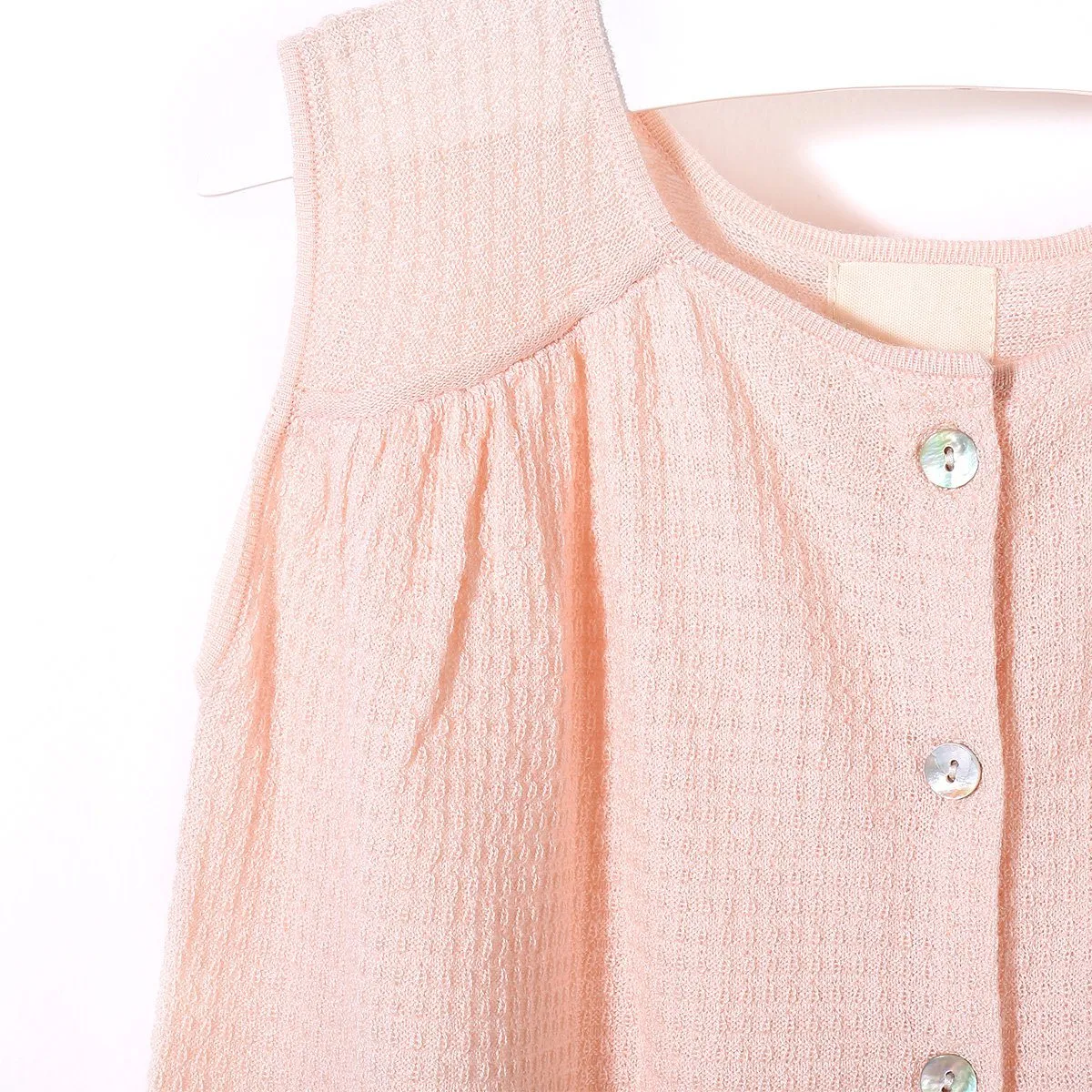 Daydream Waffle Blouse (Pink)