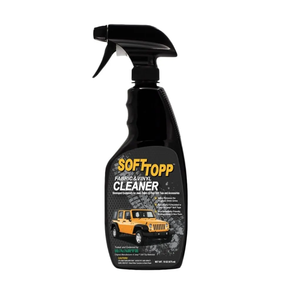 FABRIC & VINYL SOFT TOP CLEANER AND PROTECTANT KIT