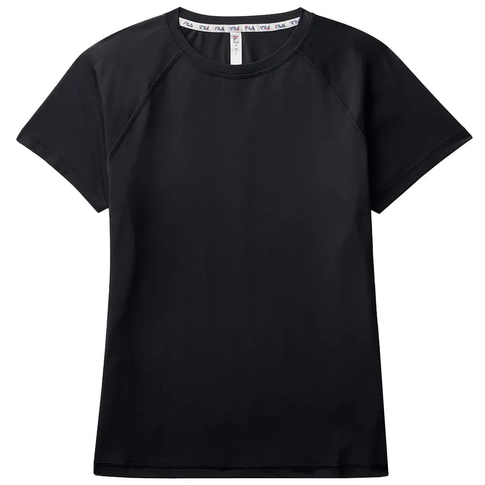 Fila Women's Essentials Short Sleeve Top - Black