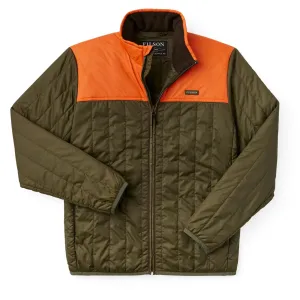 FILSON ULTRALIGHT JACKET - SURPLUS GREEN/BLAZE