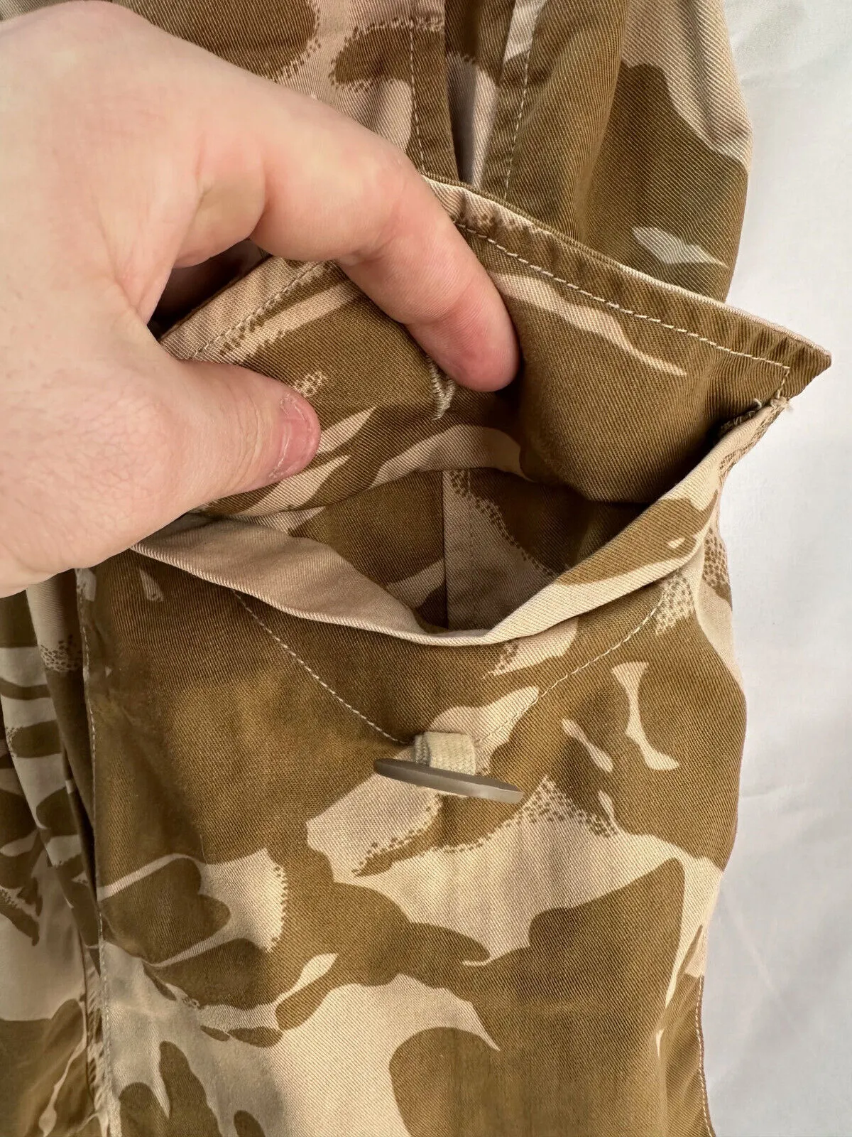 Genuine British Army Desert DPM Lightweight Shorts - Grade 1 - Size 27/84/100