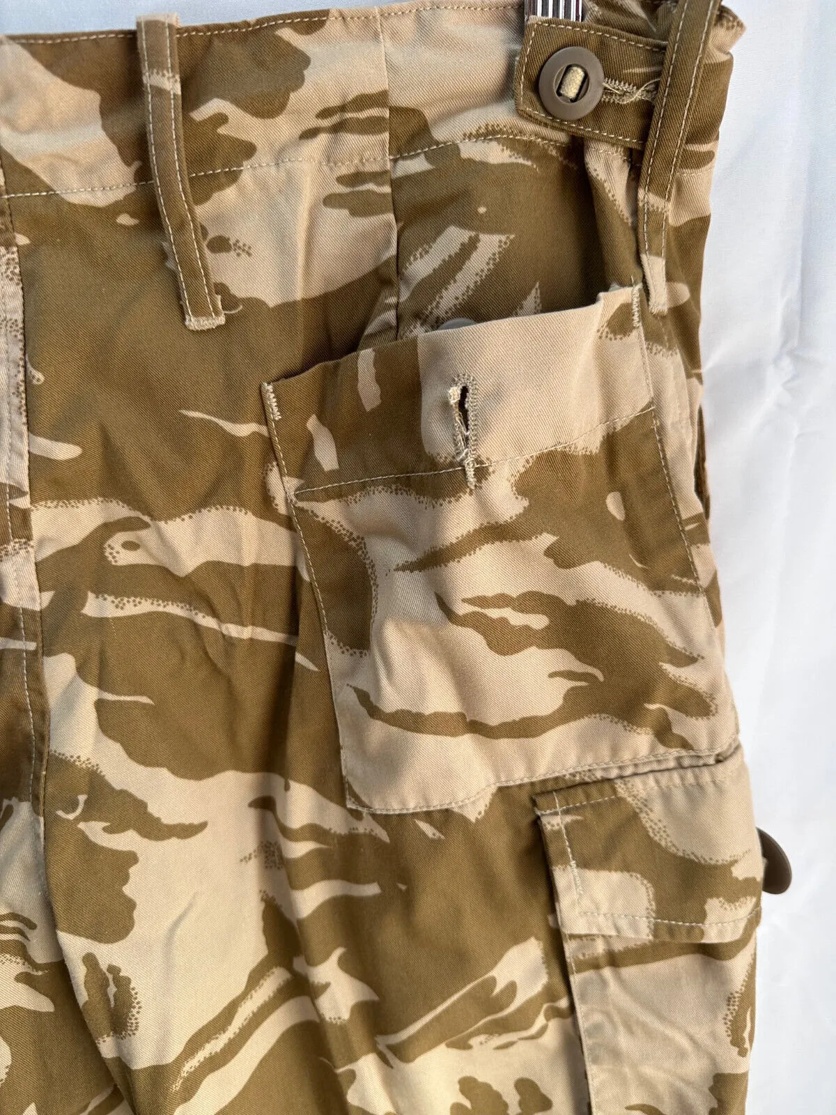 Genuine British Army Desert DPM Lightweight Shorts - Grade 1 - Size 27/84/100