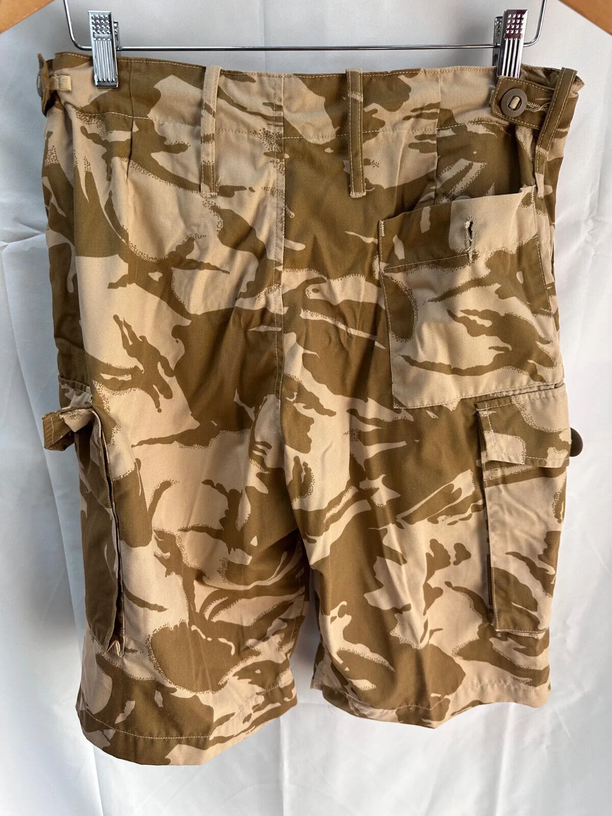 Genuine British Army Desert DPM Lightweight Shorts - Grade 1 - Size 27/84/100